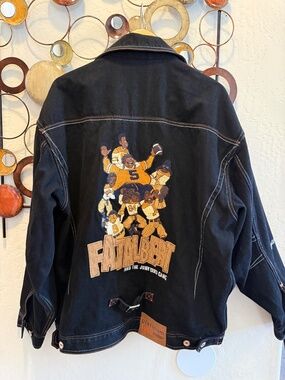 "VINTAGE  90s Hip Hop Y2K Platinum FUBU Fat Albert Junk Yard Dogs BlK JCK NWOT